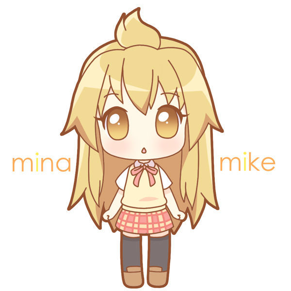 马克笔q版人物萌图